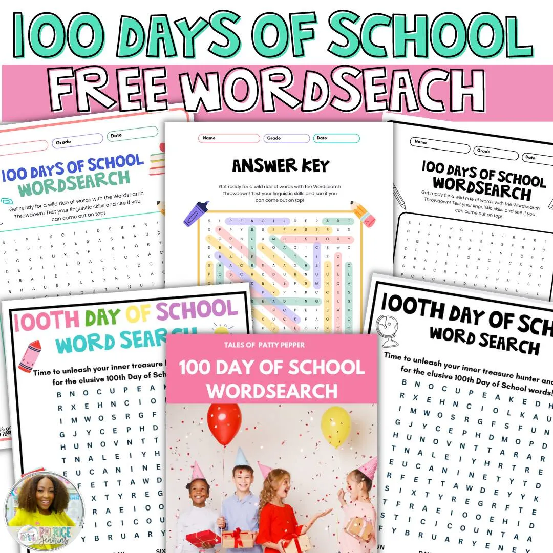 100 Days of School: Classroom Bundle Kit