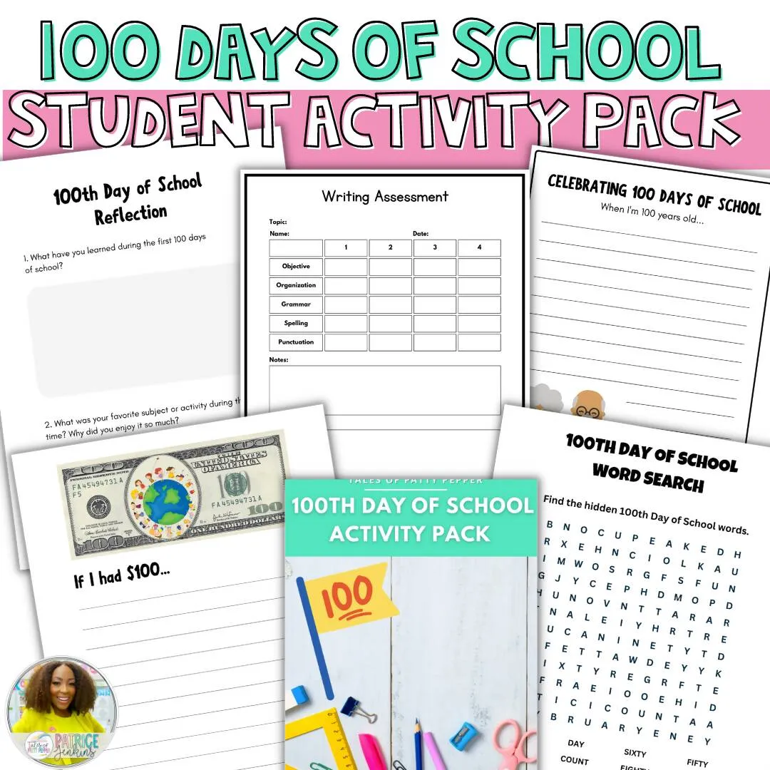 100 Days of School: Classroom Bundle Kit