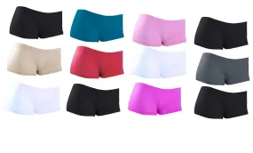 3pk Smooth Slinky Boyshorts - Assorted