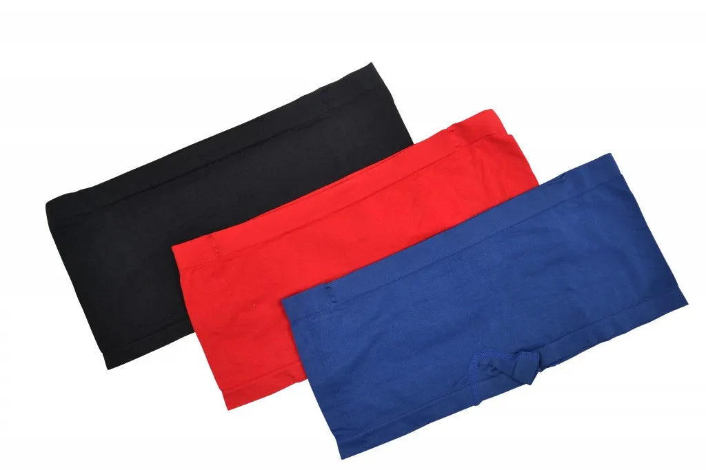 3pk Smooth Slinky Boyshorts - Assorted