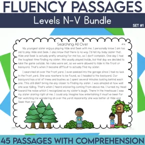 3rd-5th Grade Fluency Passages Bundle | Printable Teacher Resources | Literacy with Aylin Claahsen