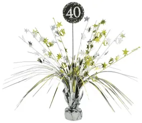 40th Sparkling Celebration Spray Centrepiece