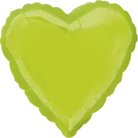 45cm Standard Heart HX Kiwi Green S15