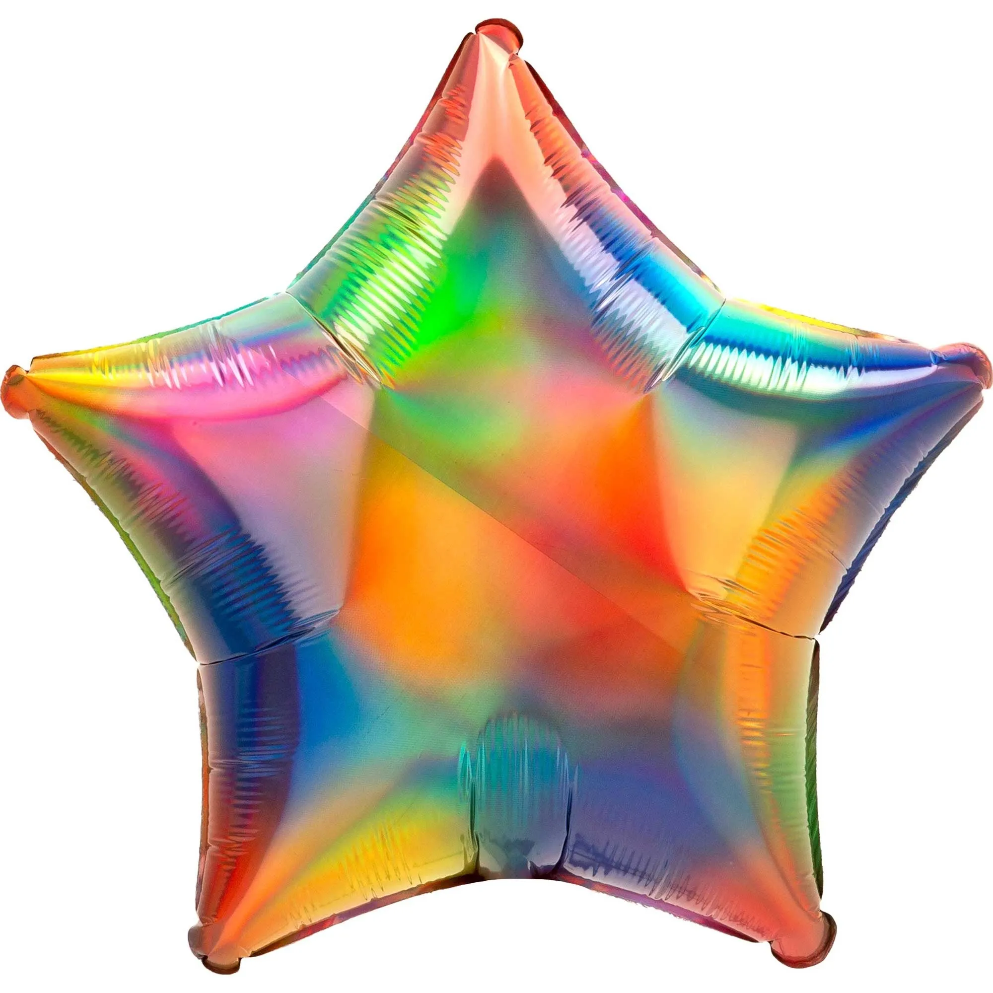 45cm Standard Holographic Iridescent Rainbow Star S40