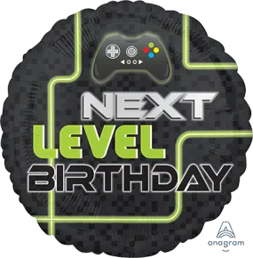 45cm Standard HX Level Up Next Level Birthday S40