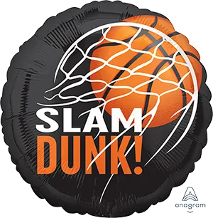 45cm Standard HX Nothin' but Net Slam Dunk Basketball S40