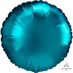 45cm Standard HX Satin Luxe Aqua Circle S18