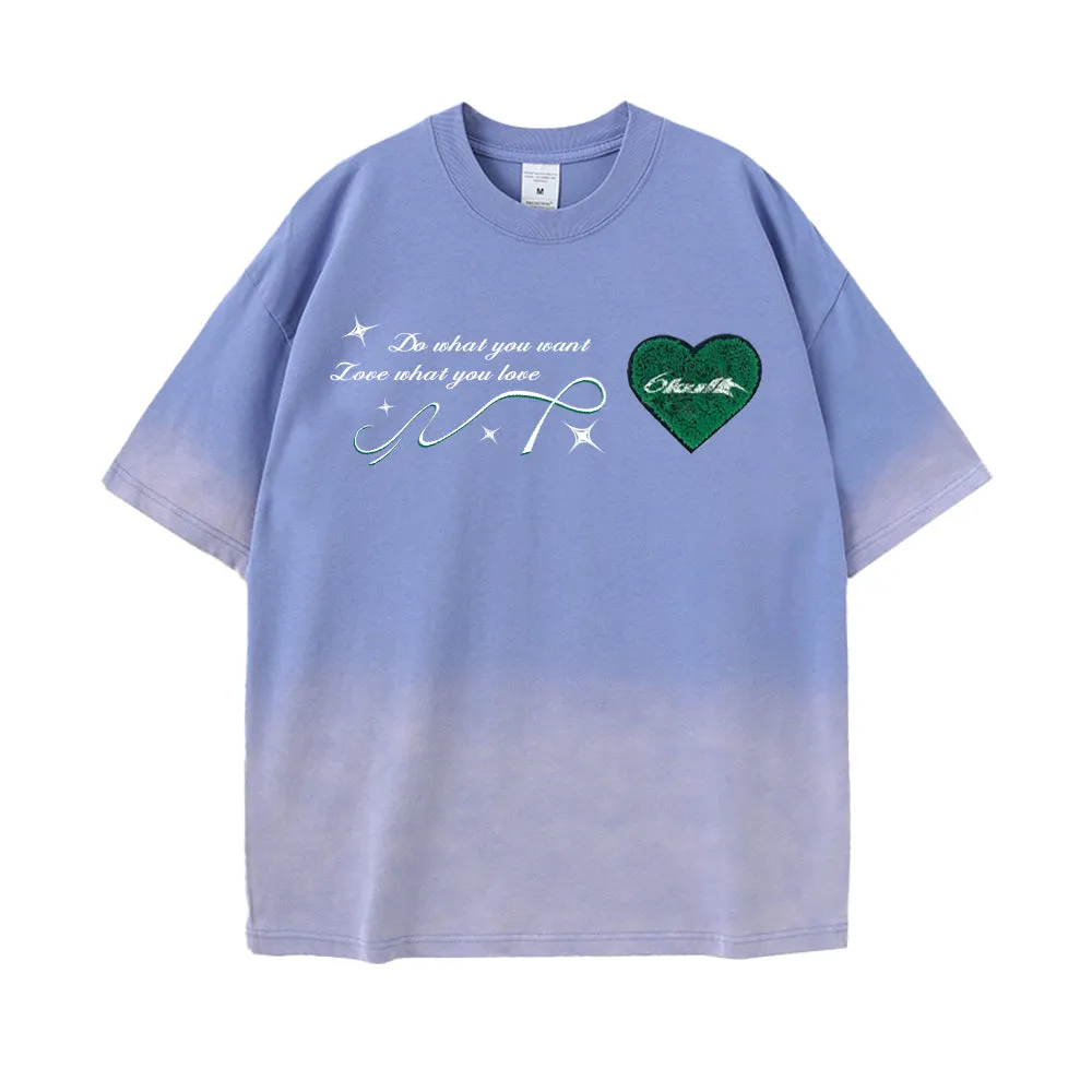 6Kull | Star Plan Heart Washed T-Shirt