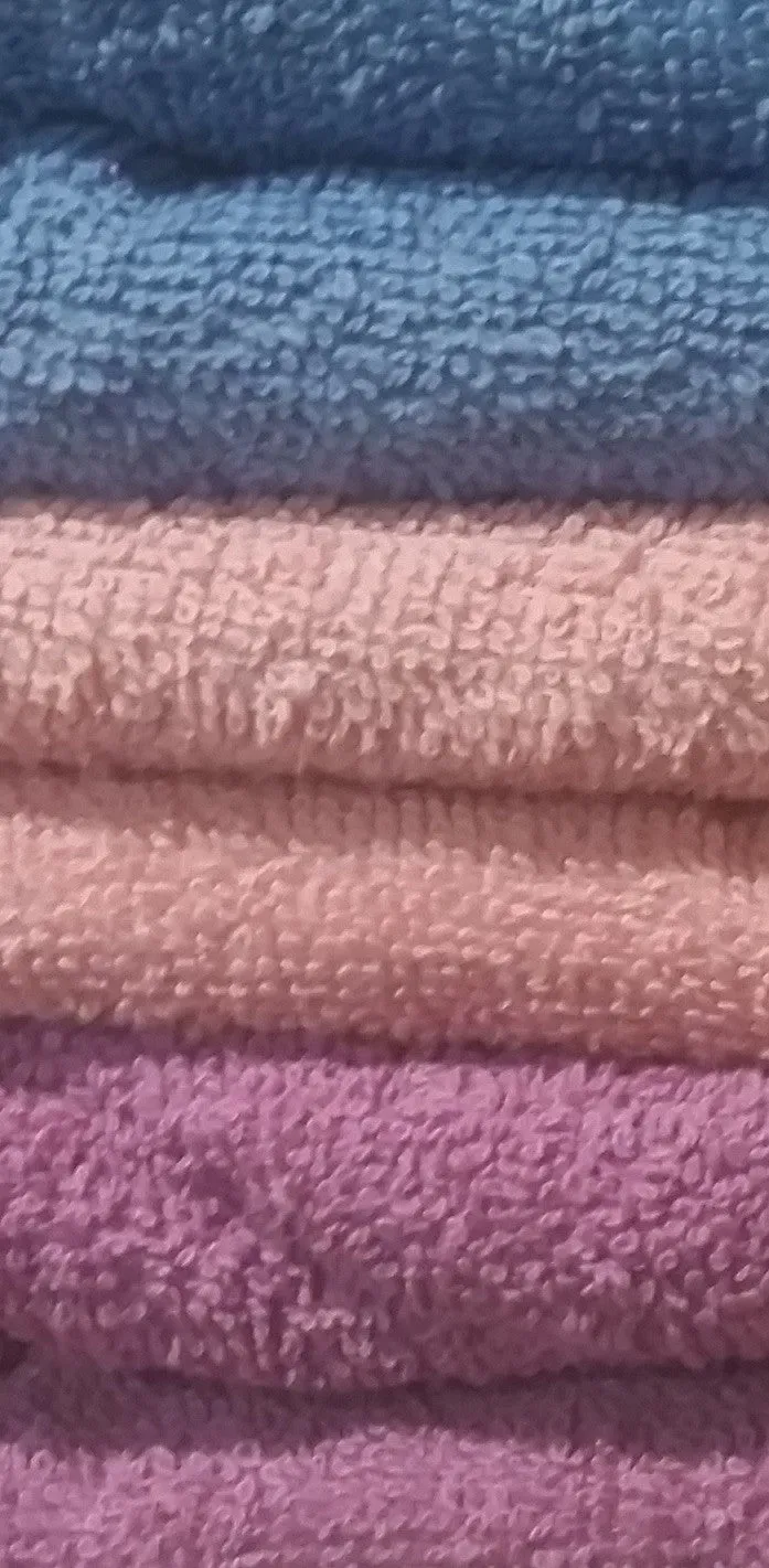 7 pack Bath Towels - Assorted Colors