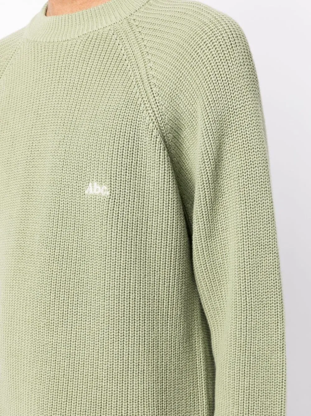 ABC. 123. RIBBED CREWNECK SWEATER