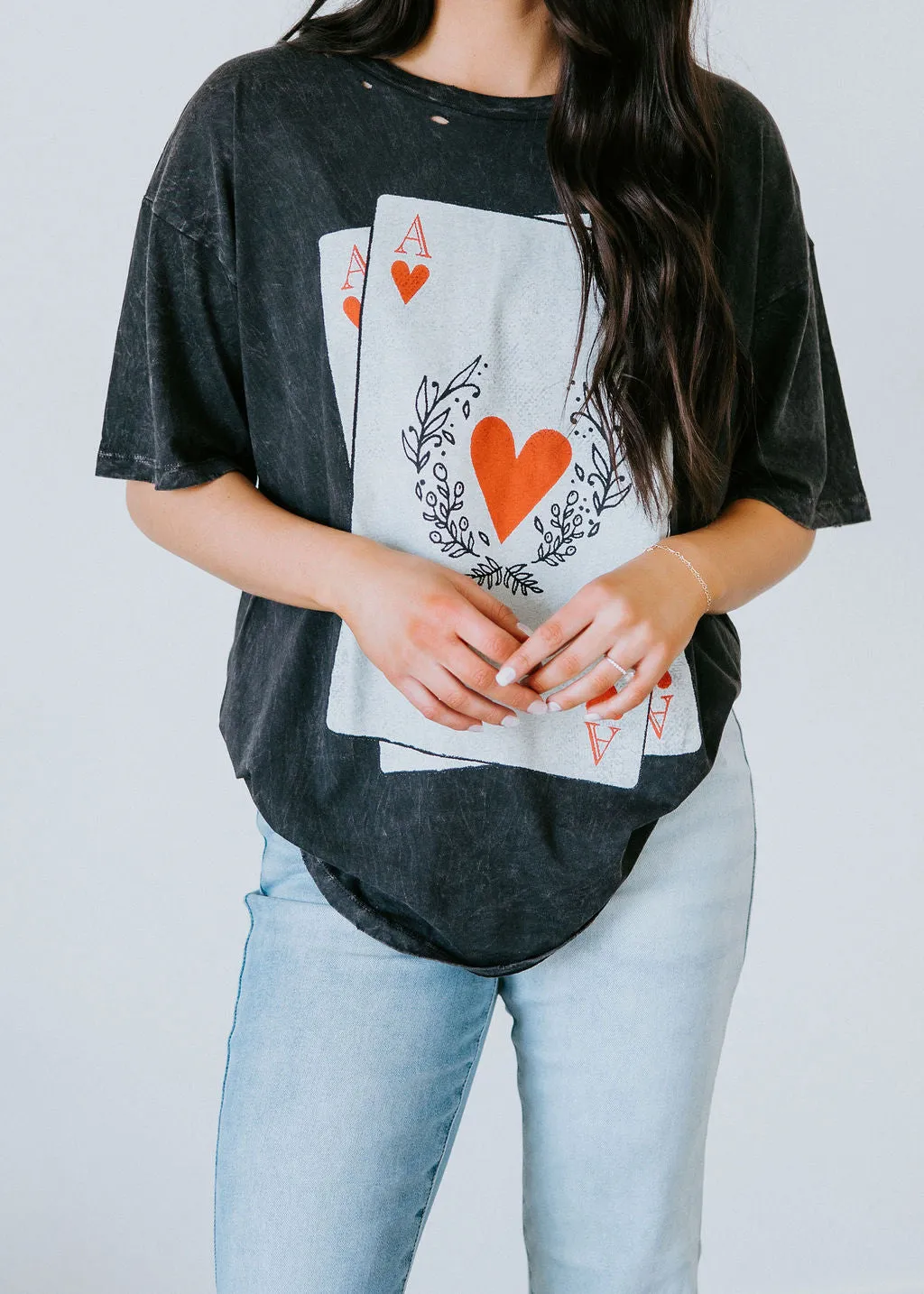 Ace of Hearts Graphic Tee