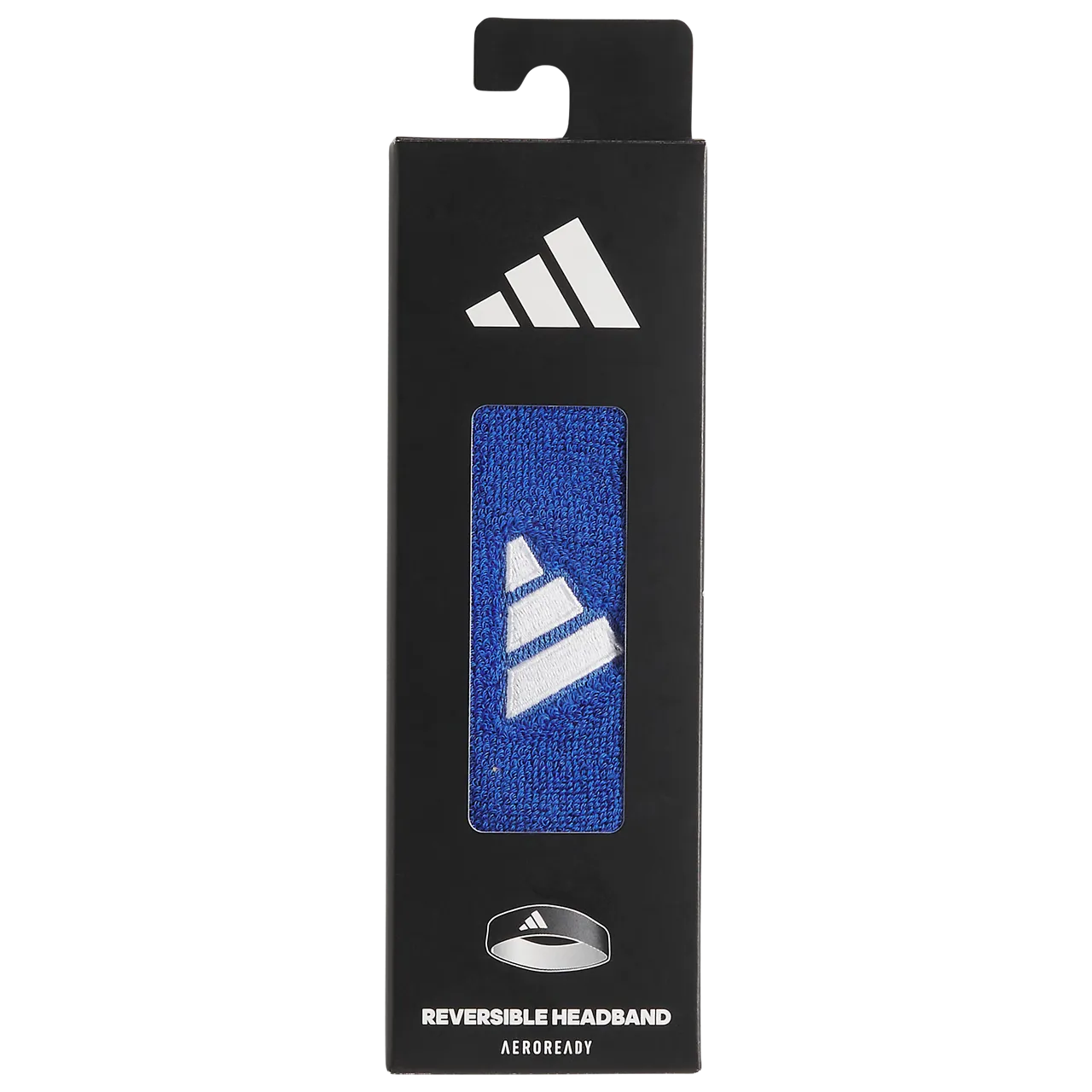 Adidas Interval 2.0 Reversible Headband - Blue/White