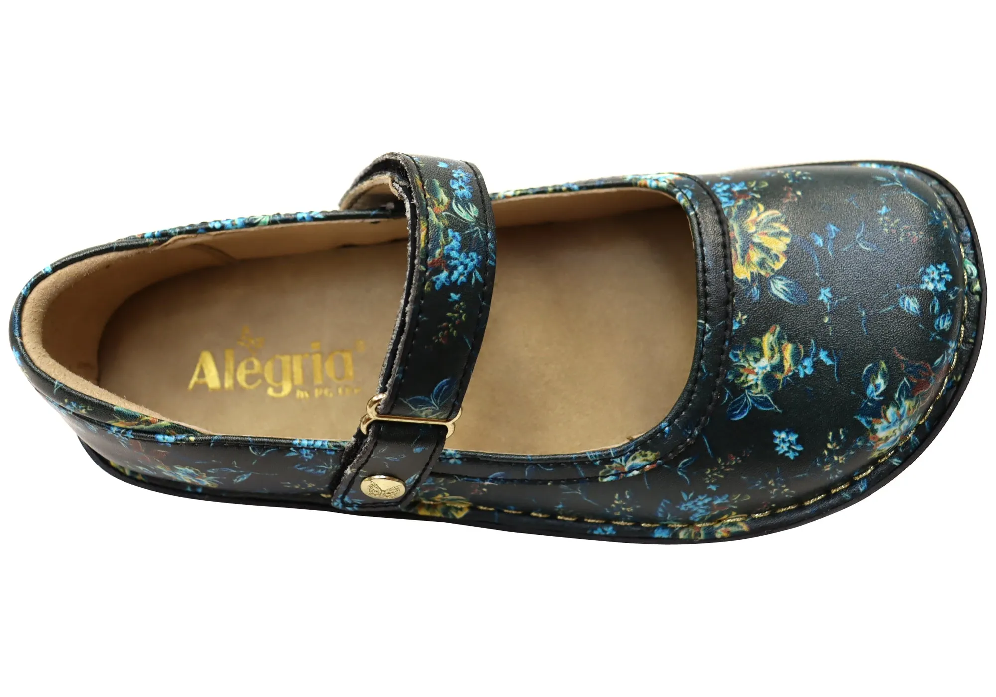 Alegria Belle Womens Comfortable Leather Mary Jane Shoes