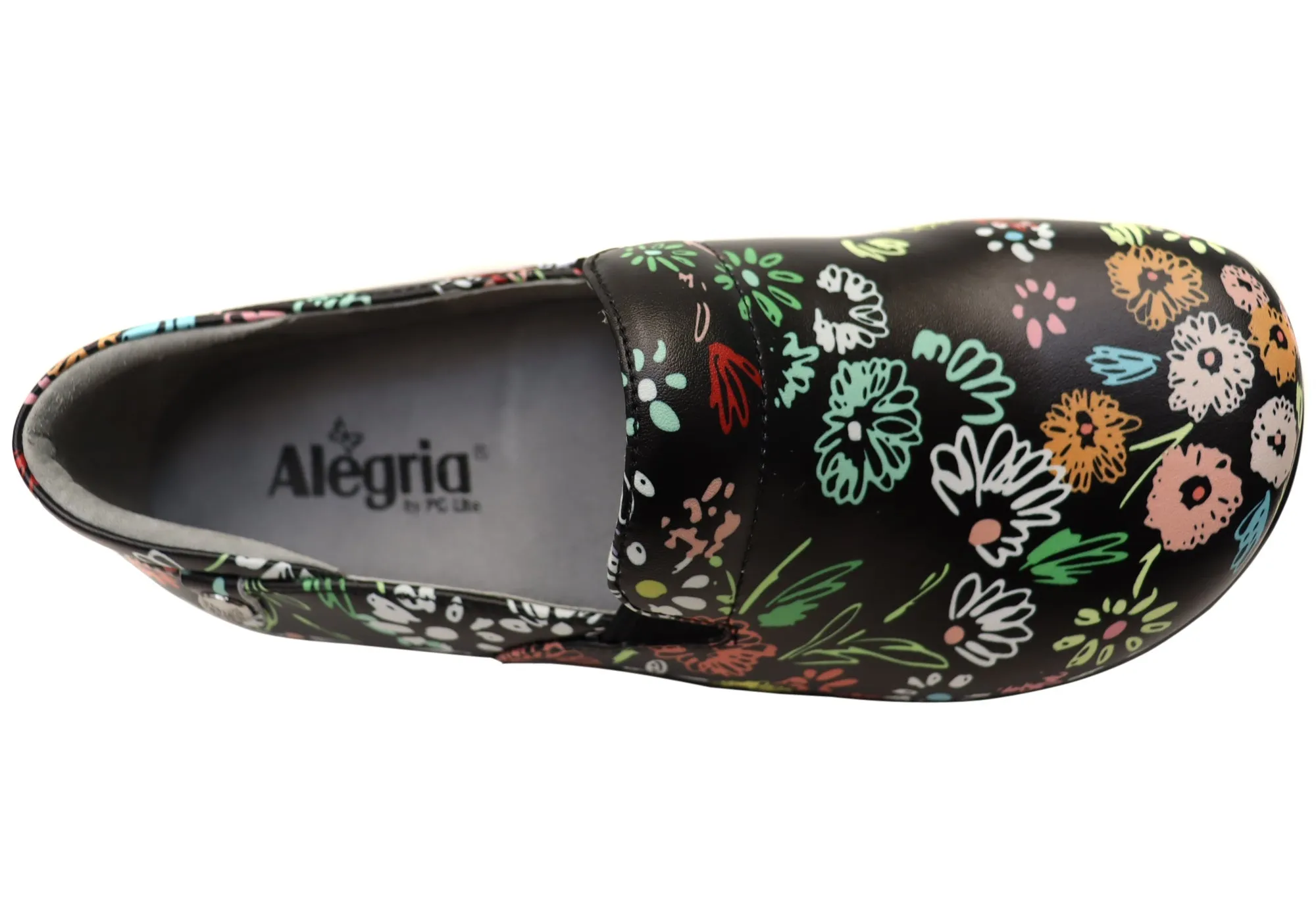 Alegria Keli Womens Comfortable Leather Professional Slip On Shoes