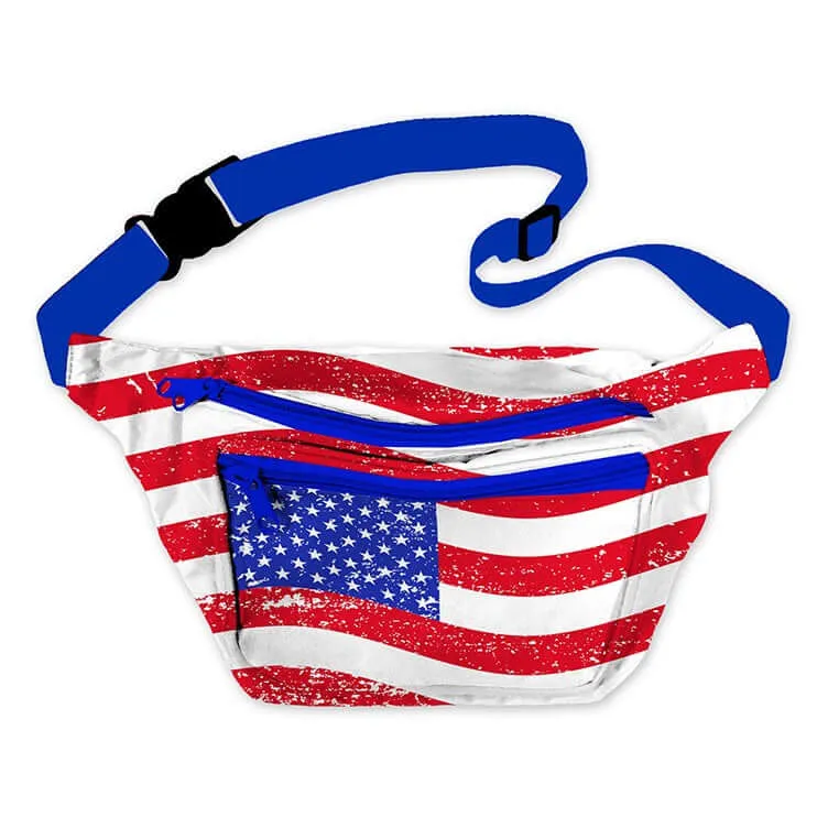 American Flag Fanny Pack