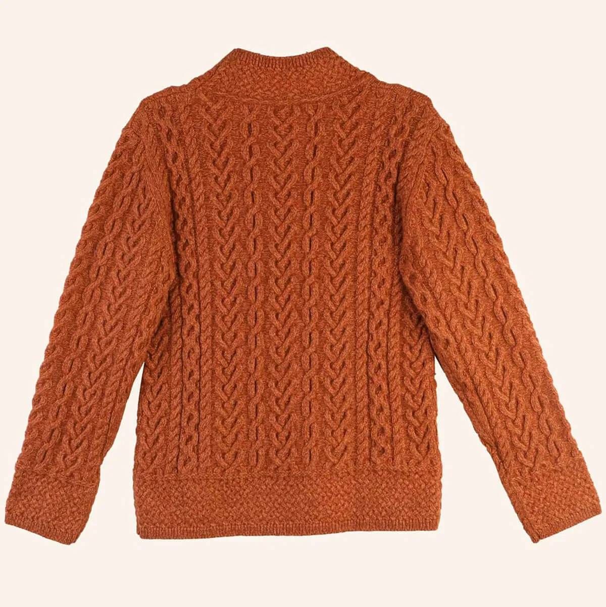 Anjou Knit Jumper in Cinnamon by Meadows