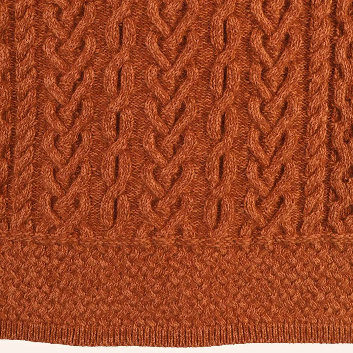 Anjou Knit Jumper in Cinnamon by Meadows