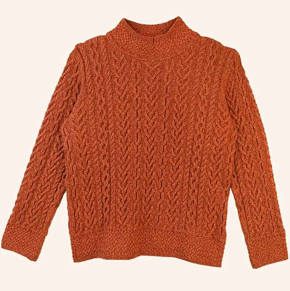 Anjou Knit Jumper in Cinnamon by Meadows