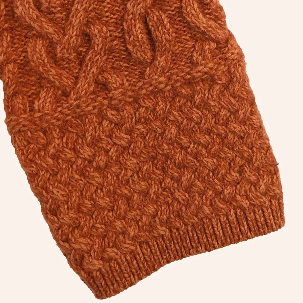 Anjou Knit Jumper in Cinnamon by Meadows