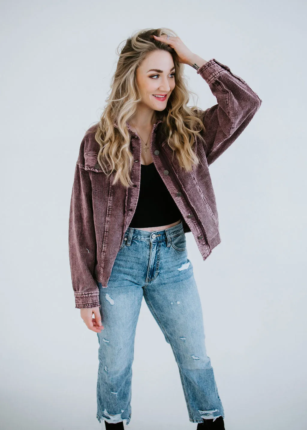 At Your Best Corduroy Jacket FINAL SALE