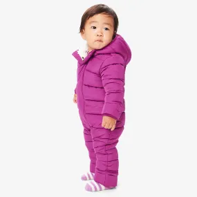 Baby parka puffer suit