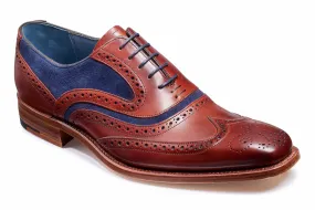 Barker McClean 3829 Mens Wingtip Brogue Formal Shoe