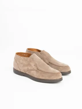 Beige Suede Chukka Ankle Boot