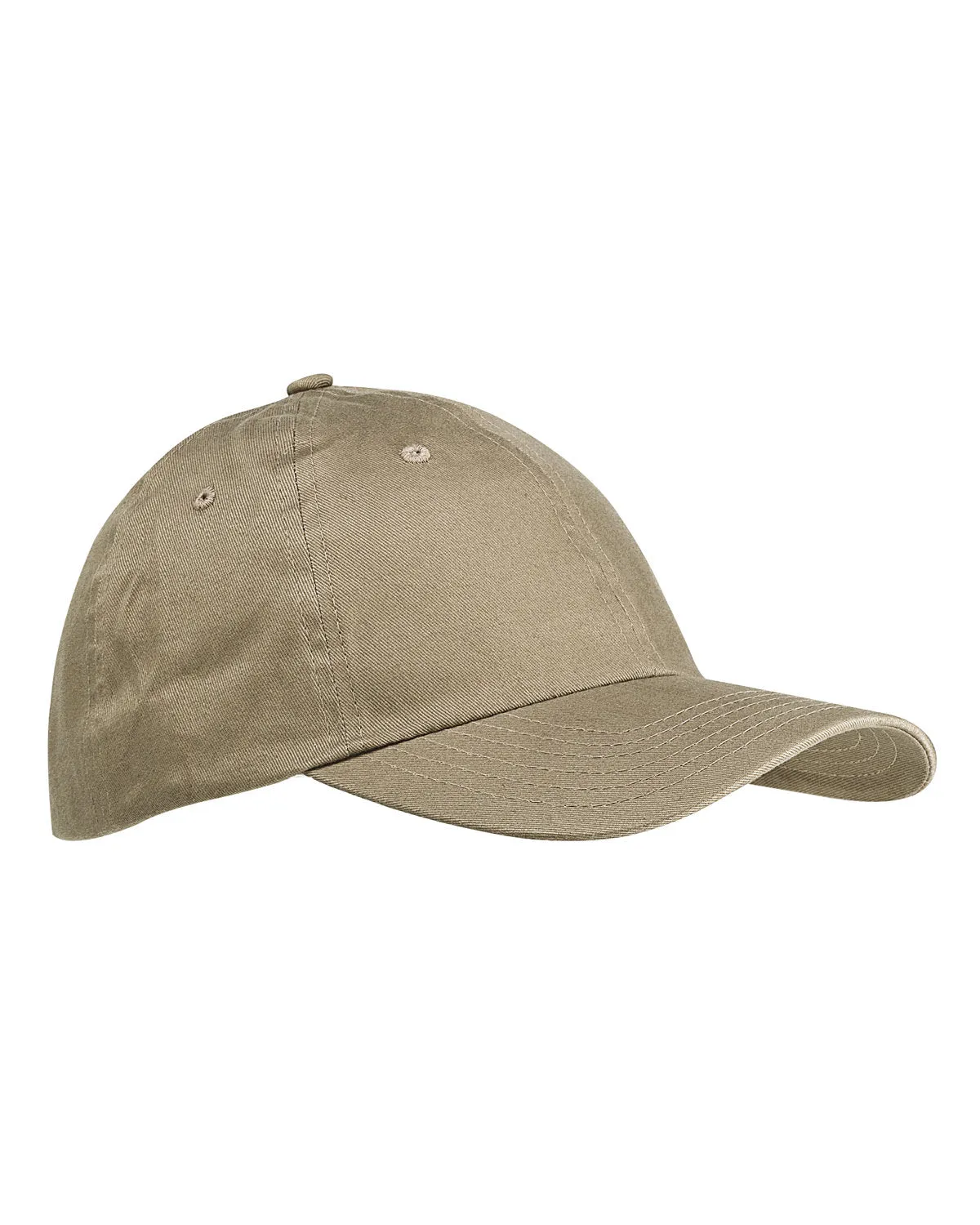 Big Accessories BX001 6-Panel Brushed Twill Unstructured Cap, Dad Hat