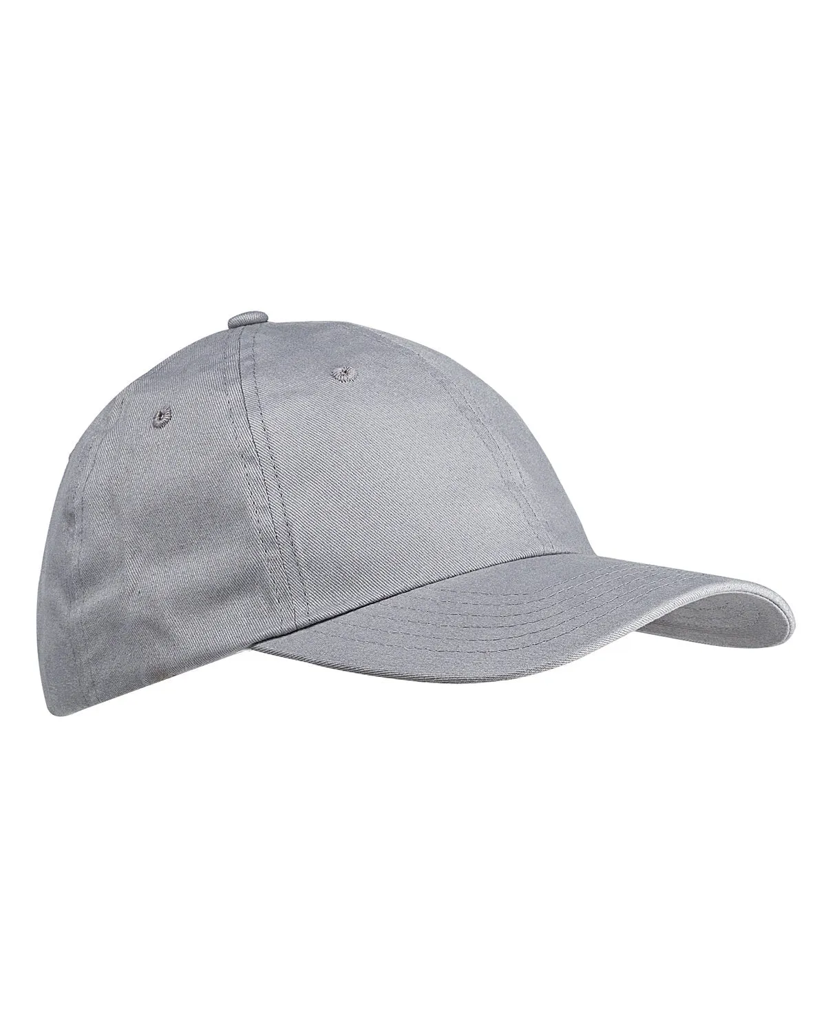 Big Accessories BX001 6-Panel Brushed Twill Unstructured Cap, Dad Hat