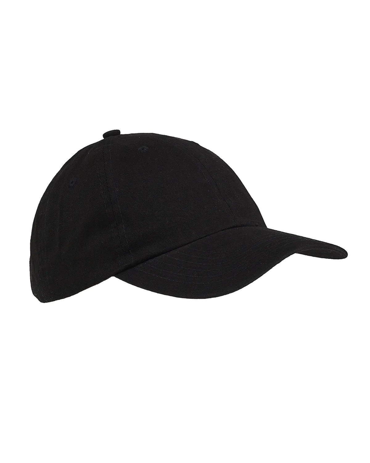 Big Accessories BX001 6-Panel Brushed Twill Unstructured Cap, Dad Hat