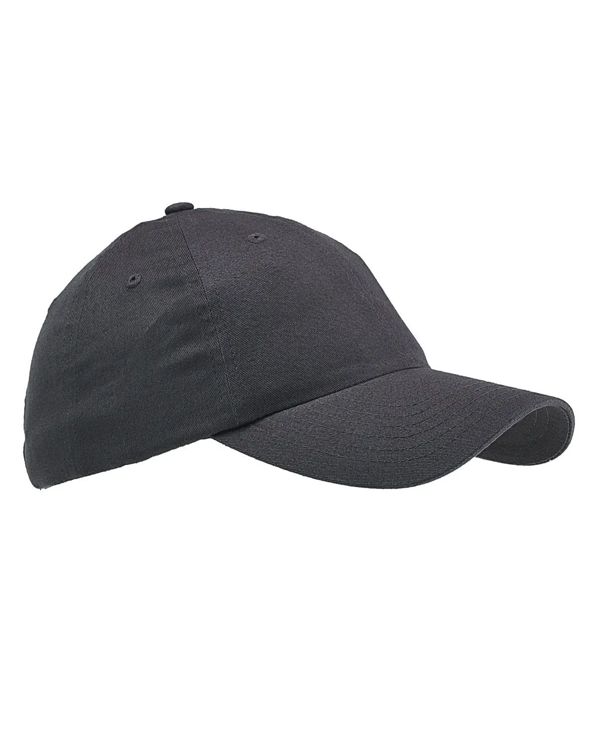 Big Accessories BX001 6-Panel Brushed Twill Unstructured Cap, Dad Hat