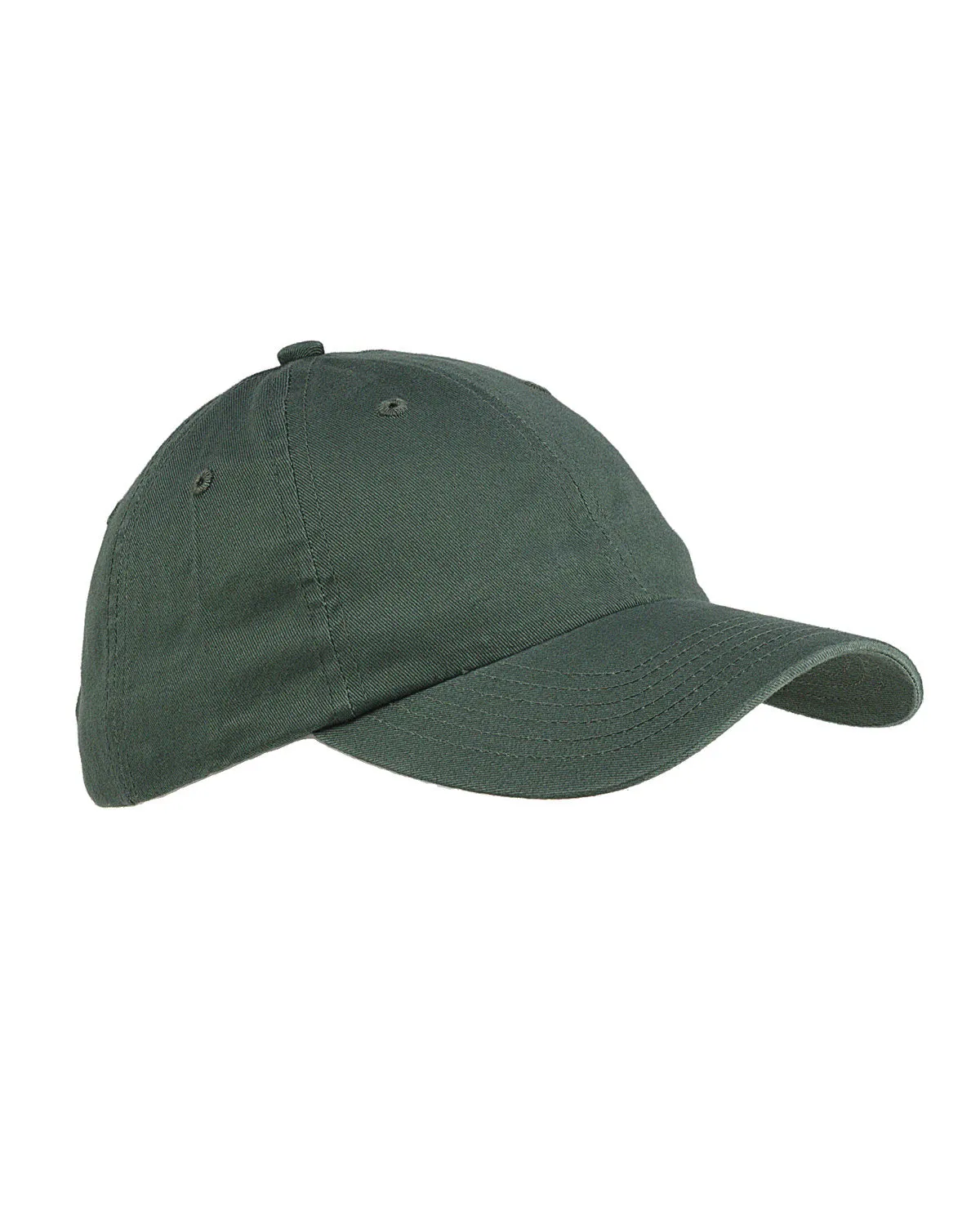 Big Accessories BX001 6-Panel Brushed Twill Unstructured Cap, Dad Hat