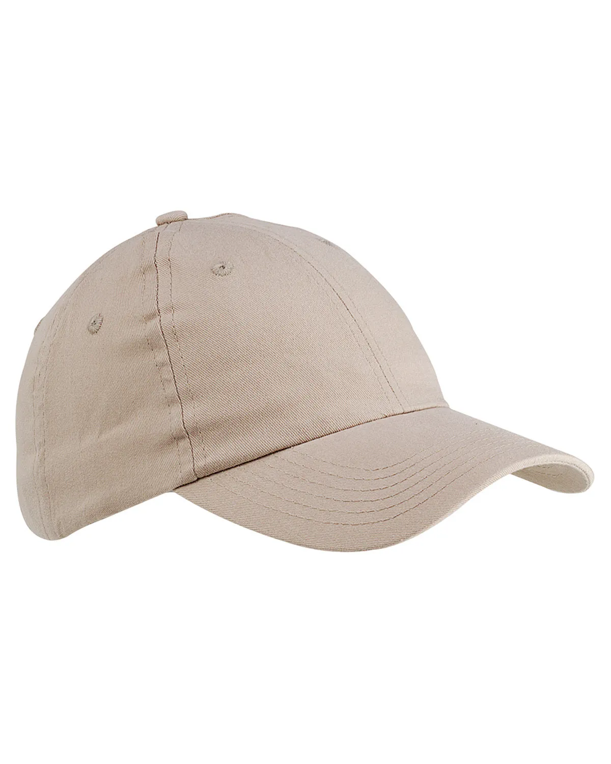 Big Accessories BX001 6-Panel Brushed Twill Unstructured Cap, Dad Hat