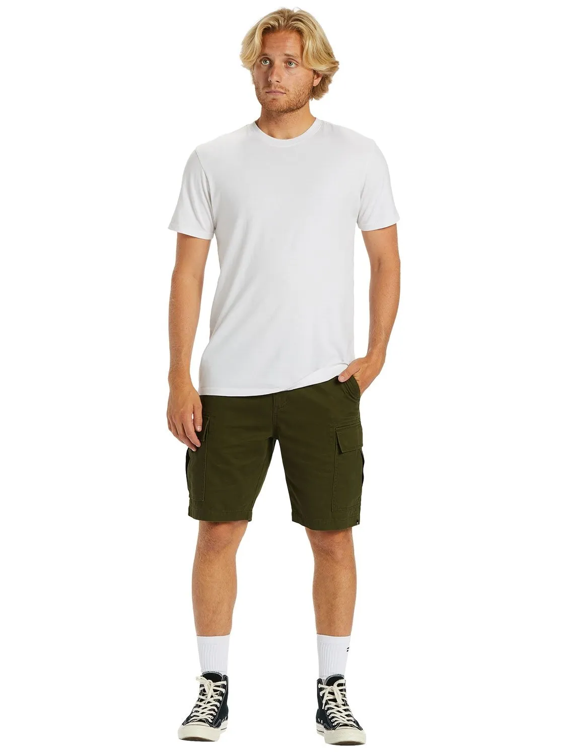 Billabong Men's Combat Cargo Walkshorts Green