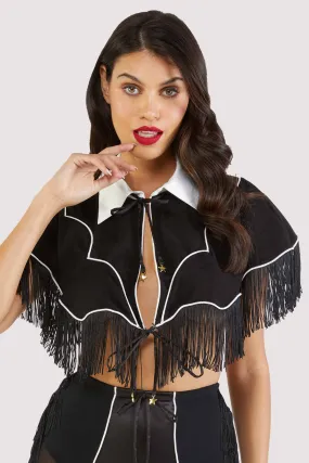 Billie Western Cowboy Fringe Cape