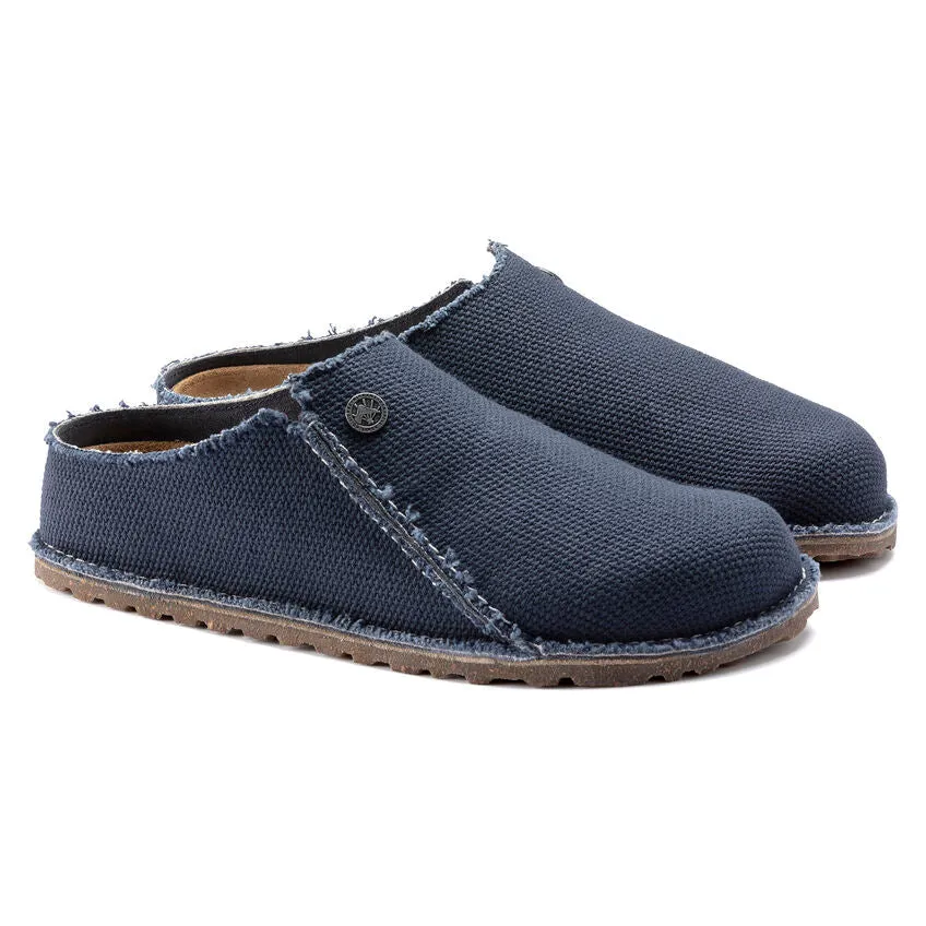 BIRKENSTOCK Women's Zermatt Canvas (Midnight Blue - Narrow Fit)