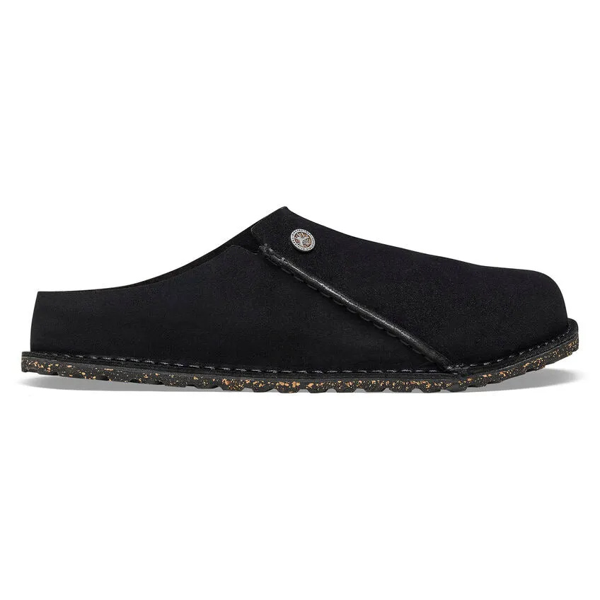 Birkenstock Zermatt Black Suede Narrow Women's