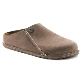 Birkenstock Zermatt Gray Taupe Suede Narrow Women's