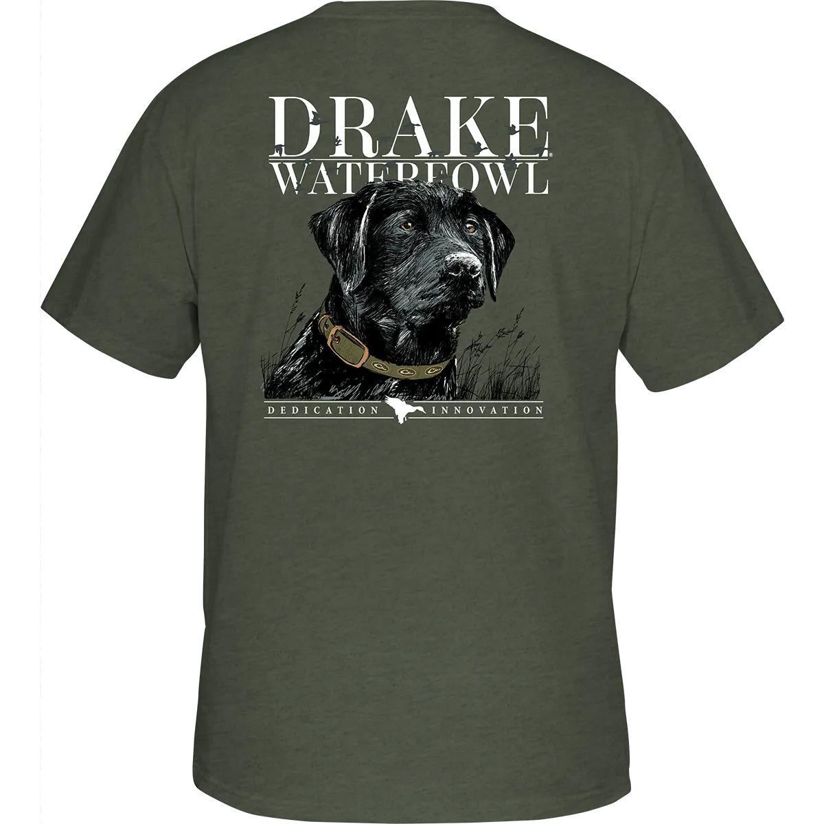 Black Lab Collar T-Shirt