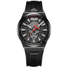 Bomberg BF43APBA.10-1.12 Men's BOLT-68 Auto Metropolis Mexico City Black PVD Watch