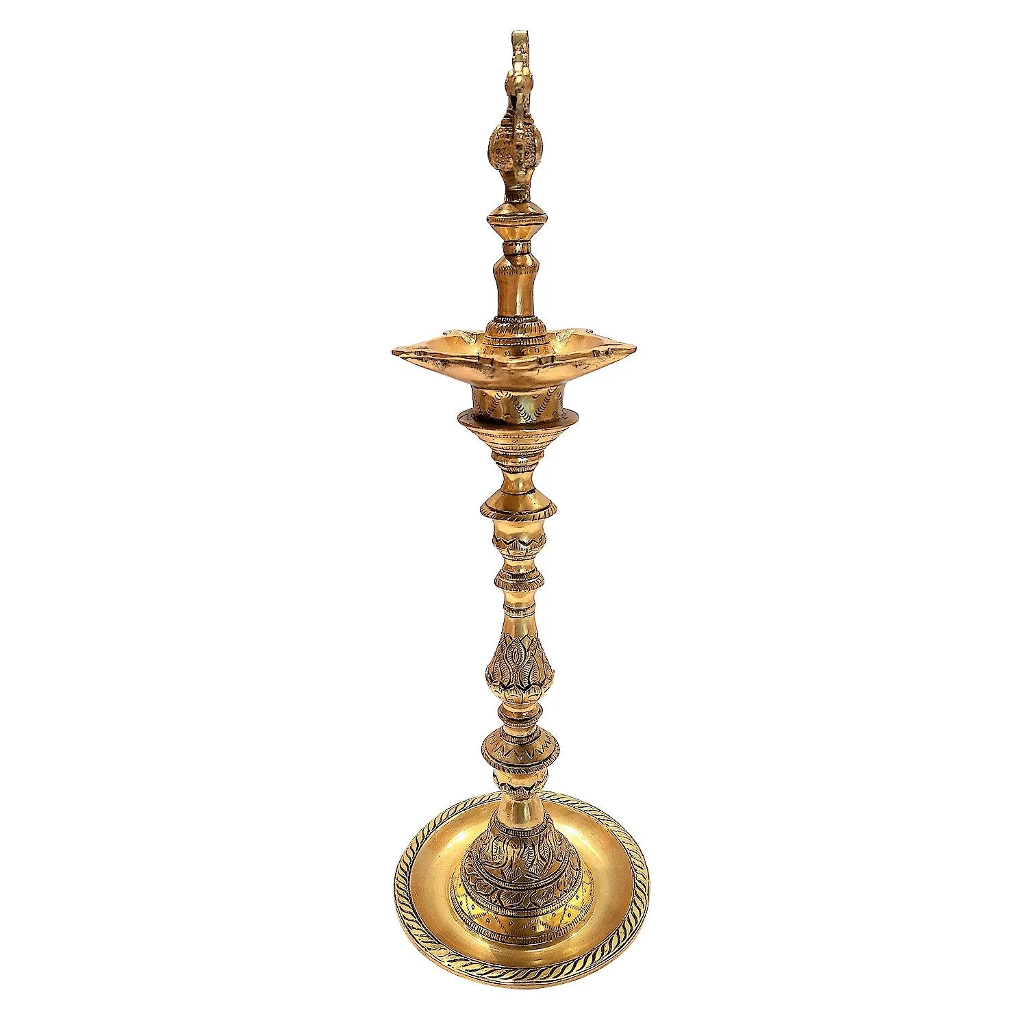 Brass Annam Deepak 15 in