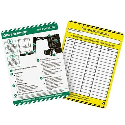 Cherry Picker Tag Insert - Pack 10