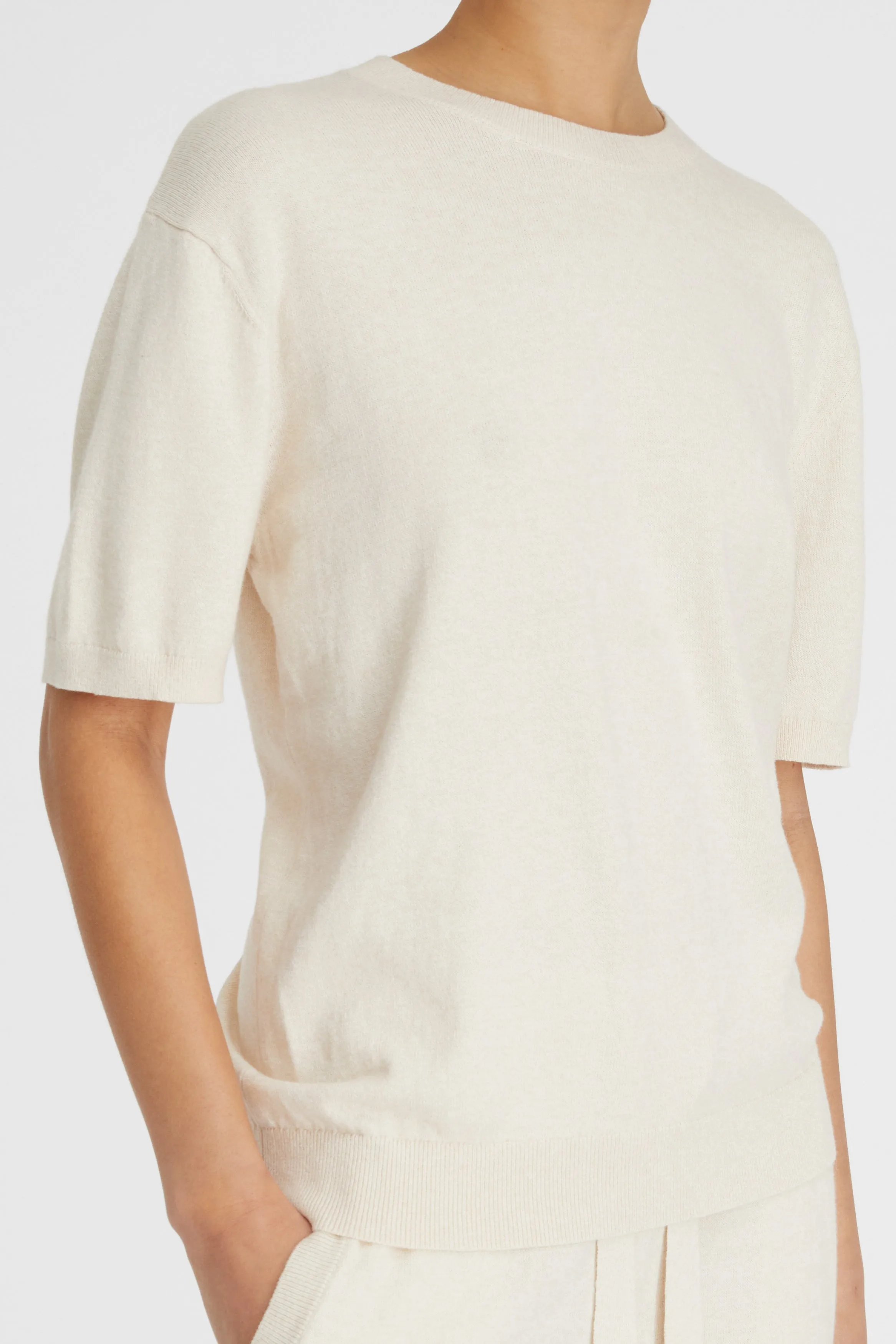 Cotton Cashmere Tee