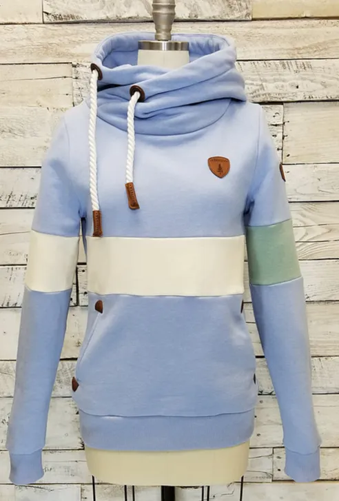 Dasha Baby Blue Jay Mix Hoodie