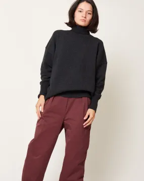 Dello Turtleneck in Dark Grey Melange