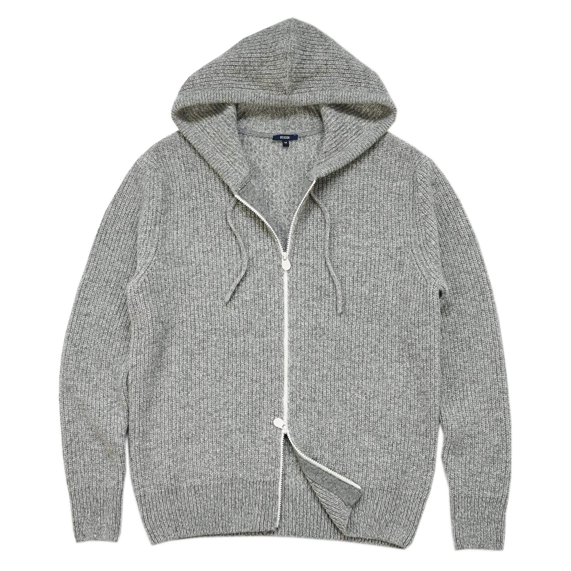 Digsley Light Grey Zip Up Hoodie