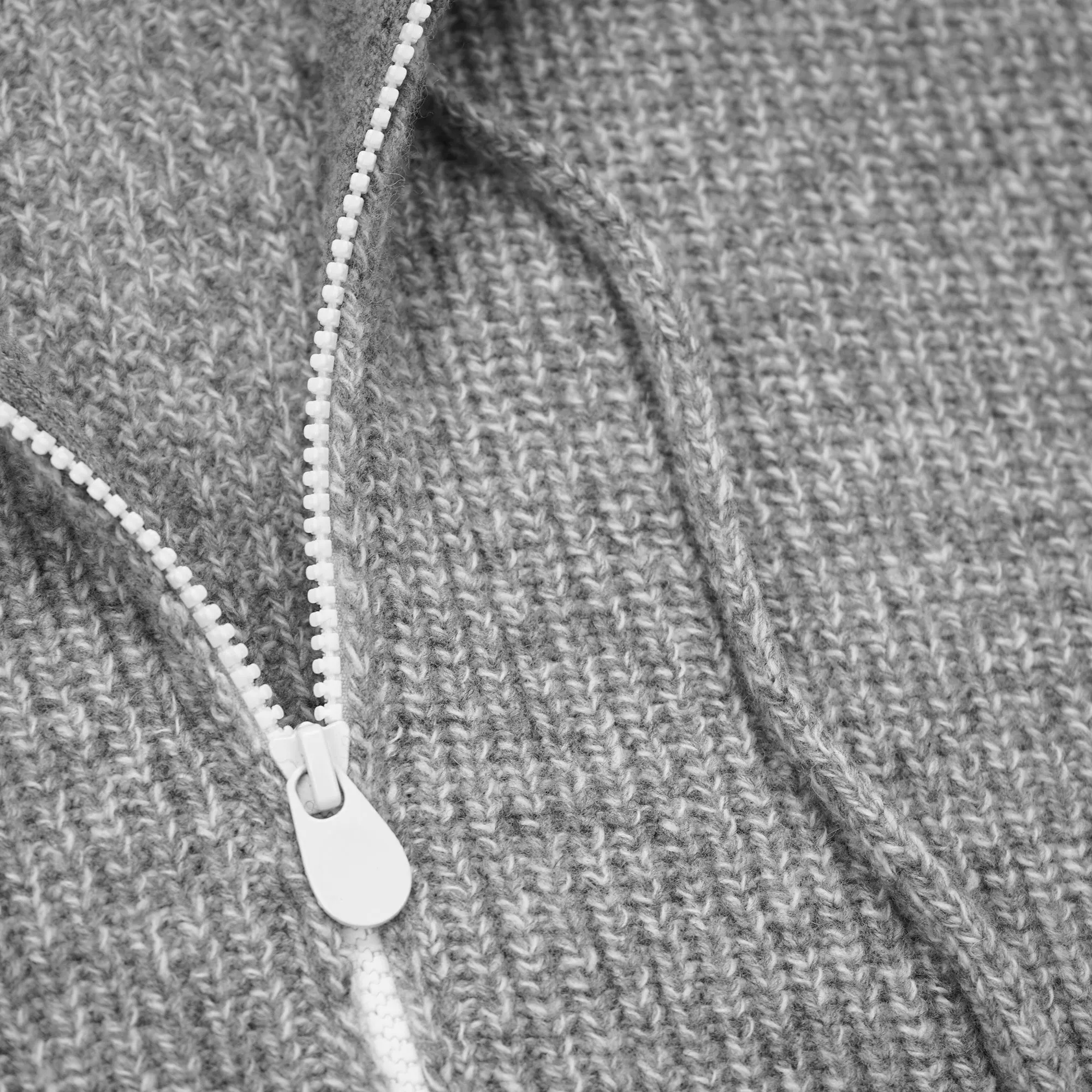 Digsley Light Grey Zip Up Hoodie