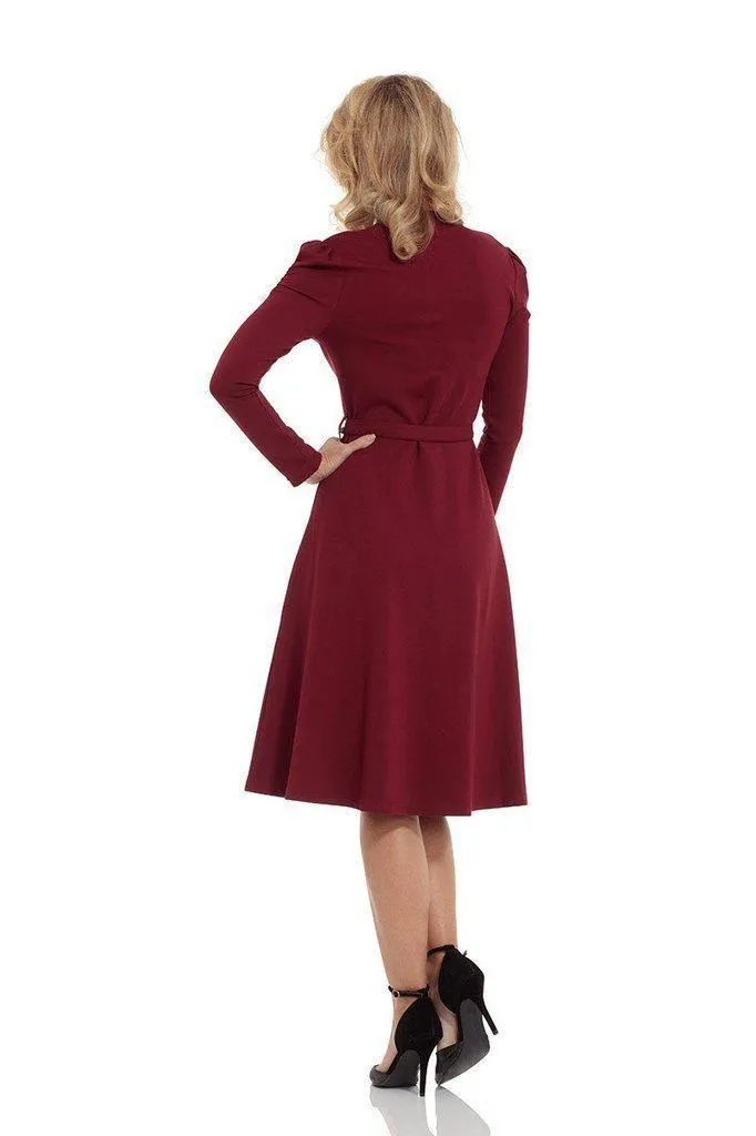 Dita 50s Flared Dress With Cut-Out