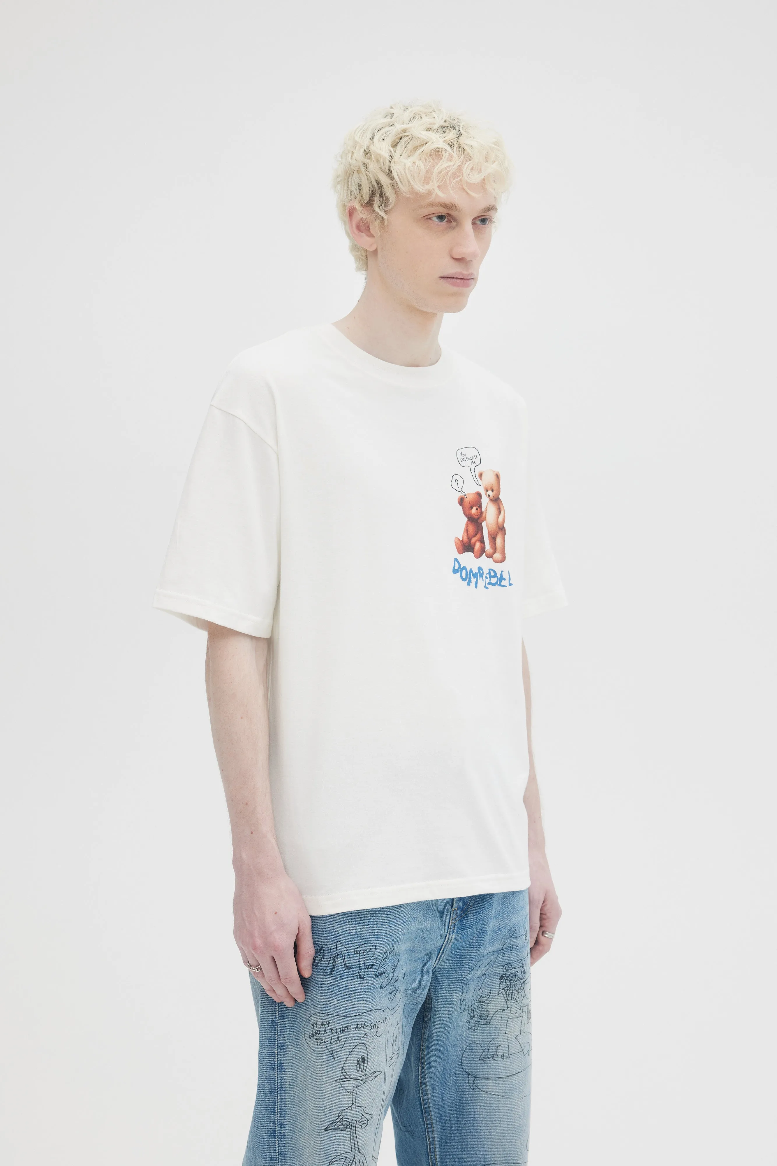 DOMREBEL Suffocate Tee - Ivory