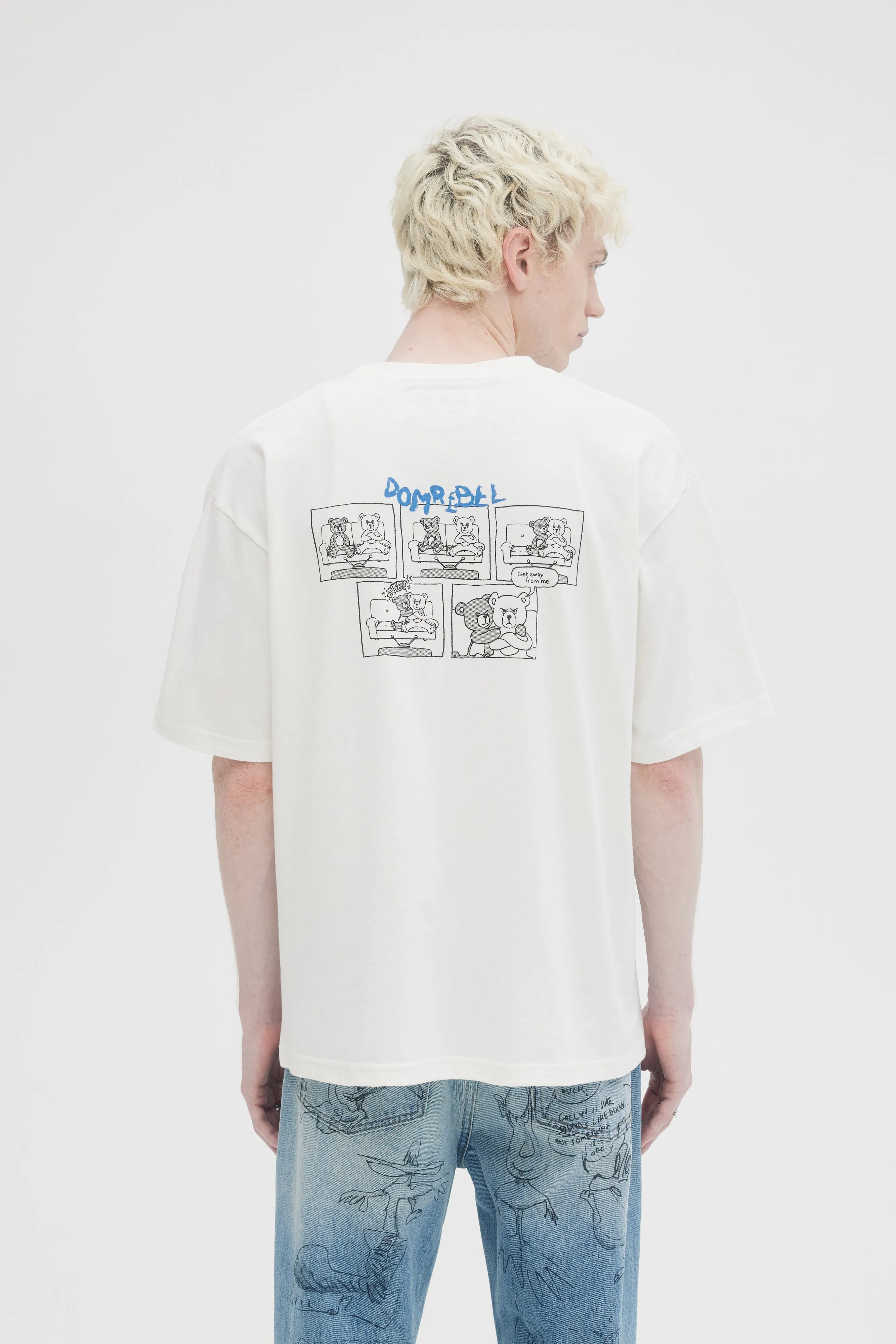 DOMREBEL Suffocate Tee - Ivory